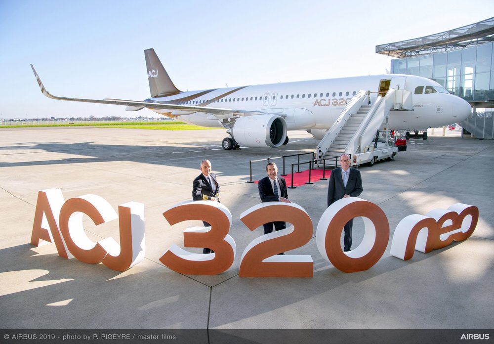 Acropolis Aviation réceptionne le premier ACJ320neo